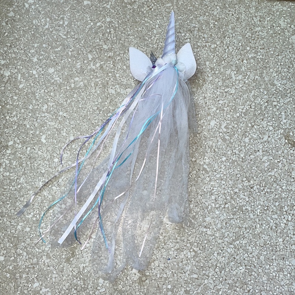 Kids unicorn vail headband